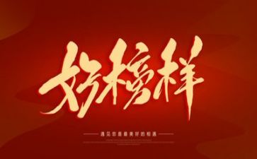 看榜样心得体会精选5篇