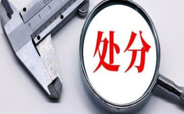 受处分的思想汇报8篇