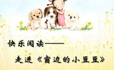 小豆豆读书心得模板8篇