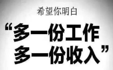 做兼职的申请书5篇