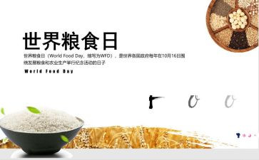 节粮食的心得体会精选8篇