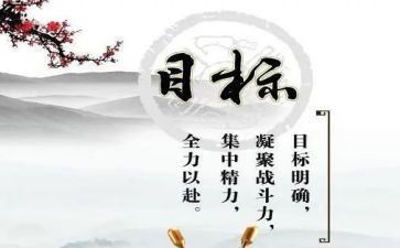 目标与工作计划6篇