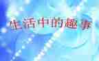 生活趣事的作文5篇