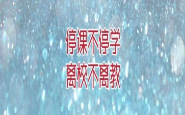 停学不停课线上教学总结5篇