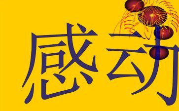 那一次我真感动作文800字8篇