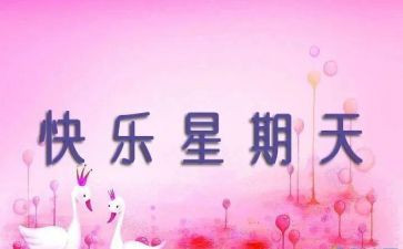 星期天的快乐作文400字6篇