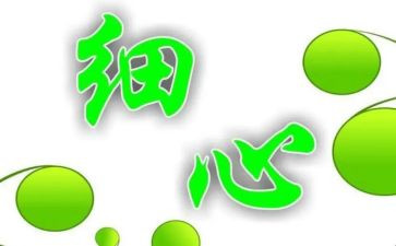 细心作文8篇