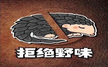 六年级拒绝野味演讲稿8篇