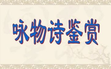咏物作文5篇