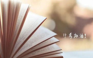我中考作文通用8篇