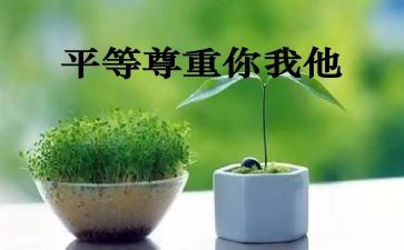 尊重演讲稿最新7篇